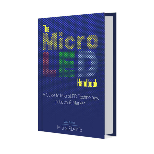 MicroLED Handbook 2024 - cover image